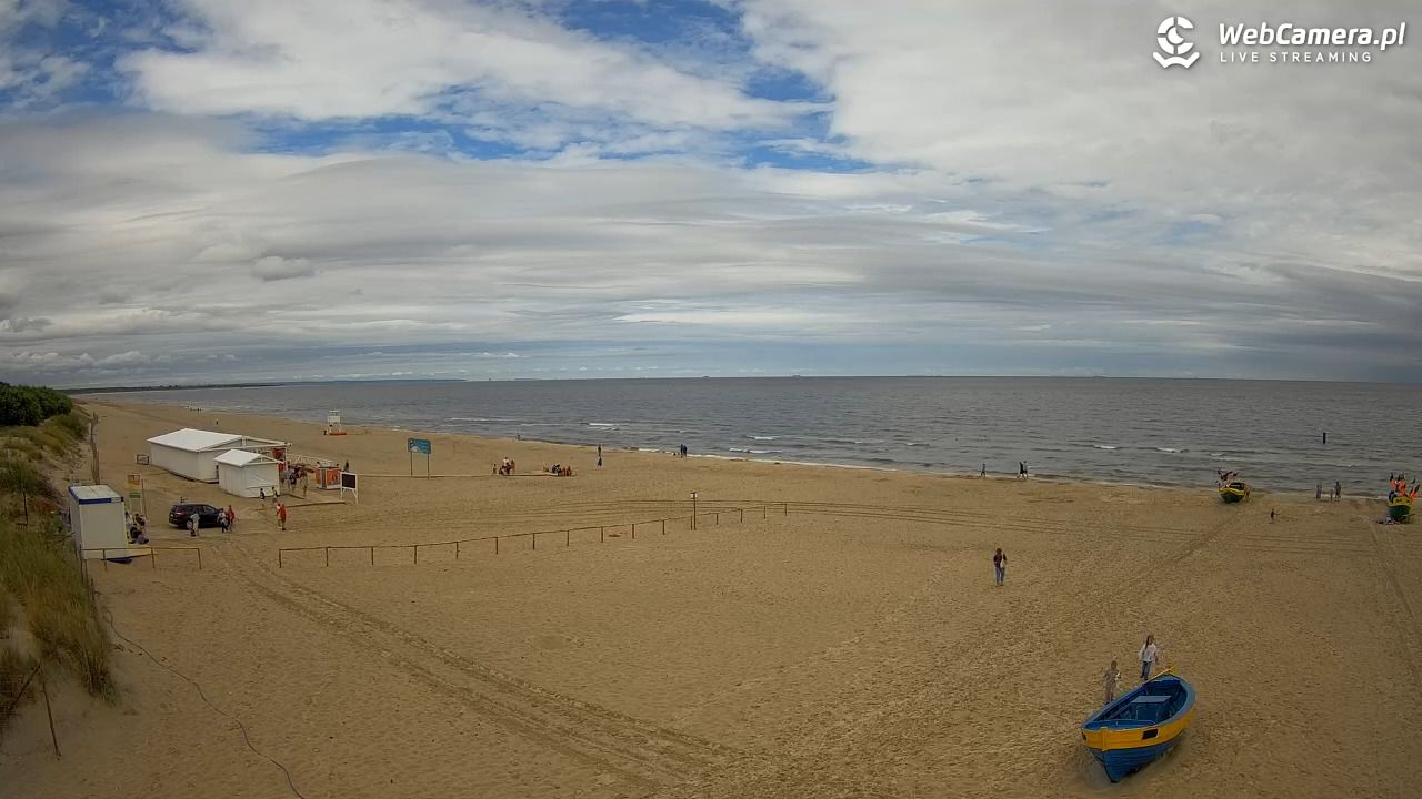JANTAR - widok na plażę - 01 lipiec 2026, 11:54