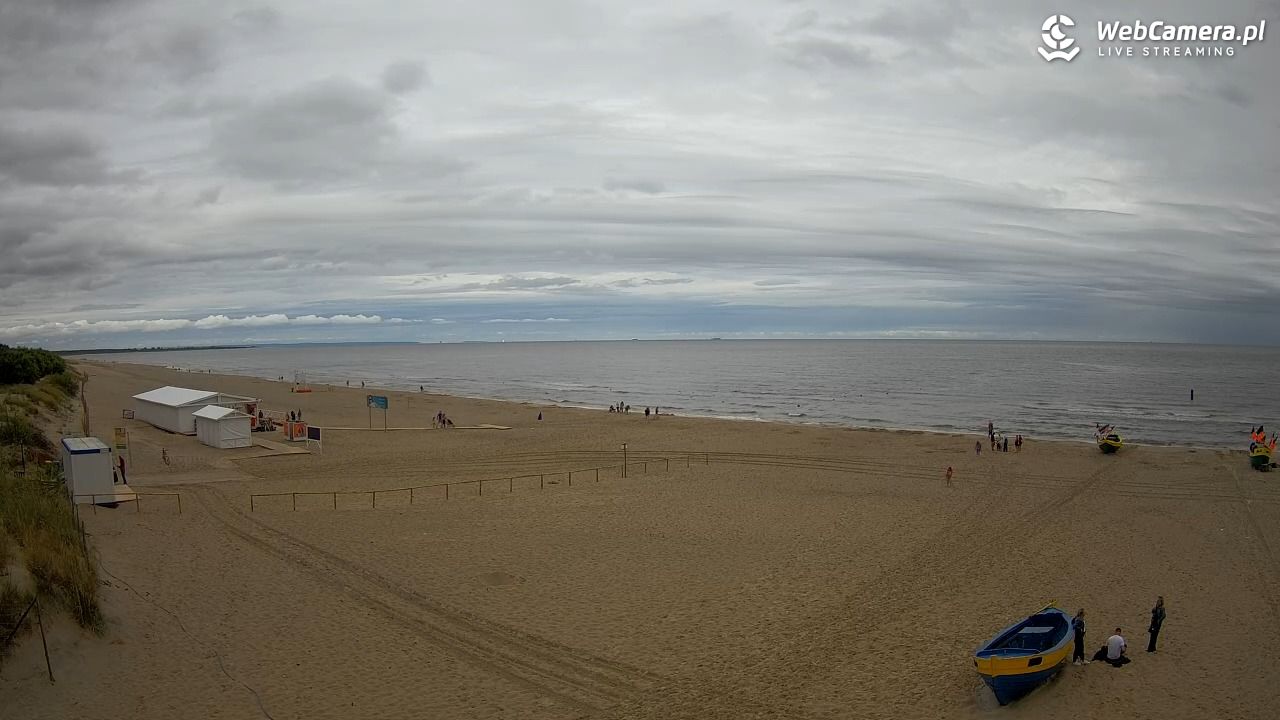 JANTAR - widok na plażę - 01 lipiec 2026, 11:33