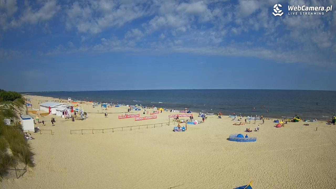 JANTAR - widok na plażę - 04 sierpień 2026, 09:57