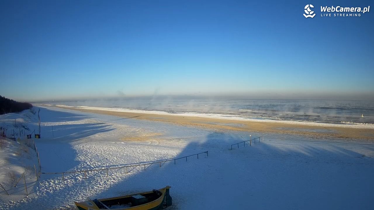 JANTAR - widok na plażę - 03 luty 2026, 09:07