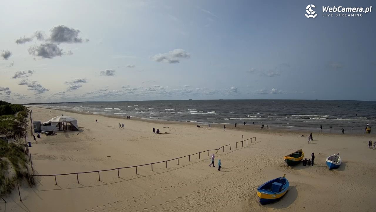 JANTAR - widok na plażę - 09 czerwiec 2025, 16:26