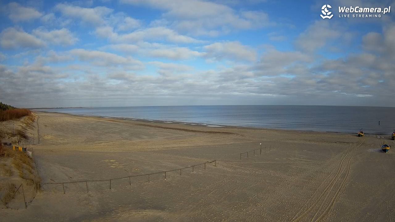JANTAR - widok na plażę - 26 marzec 2026, 07:31