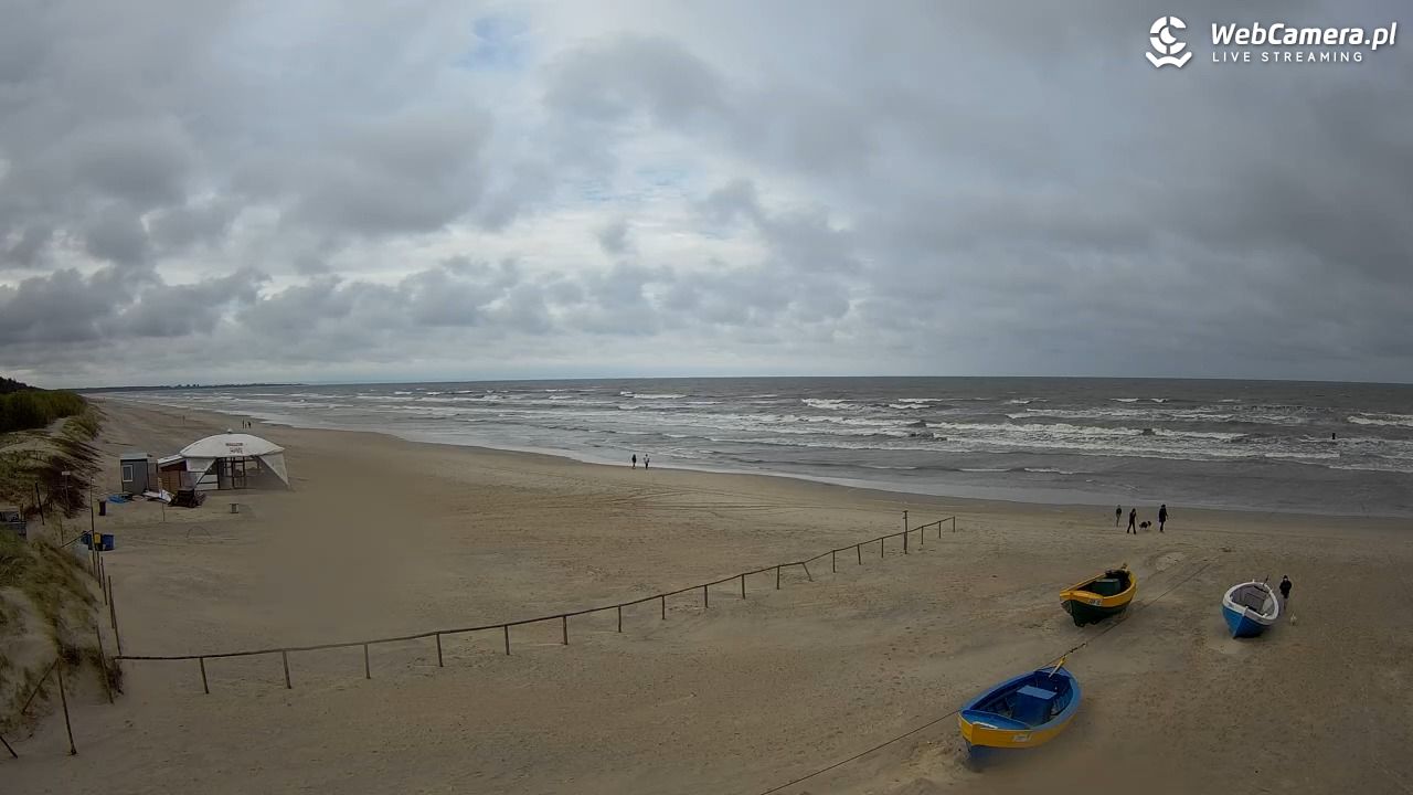 JANTAR - widok na plażę - 17 maj 2025, 15:39