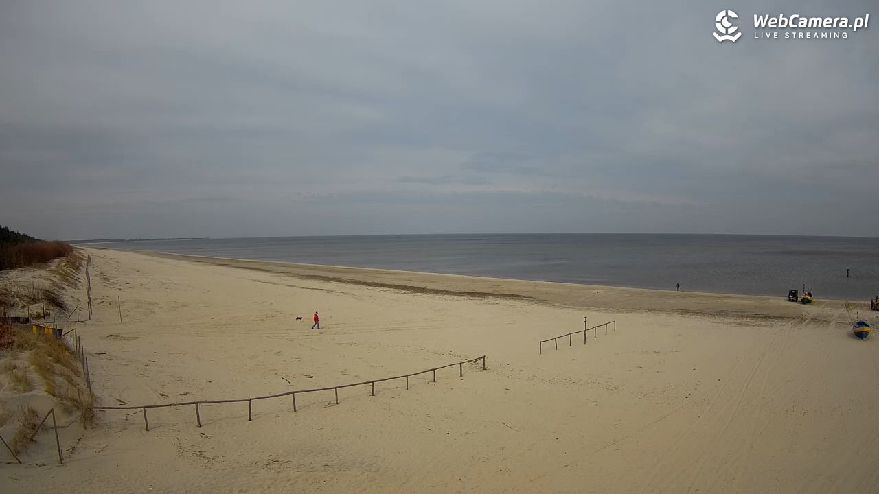 JANTAR - widok na plażę - 25 marzec 2026, 10:13