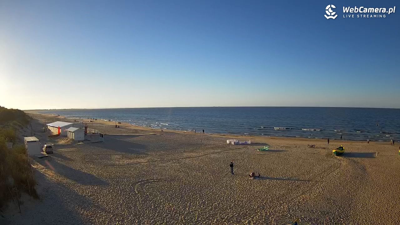 JANTAR - widok na plażę - 27 wresień 2026, 17:25