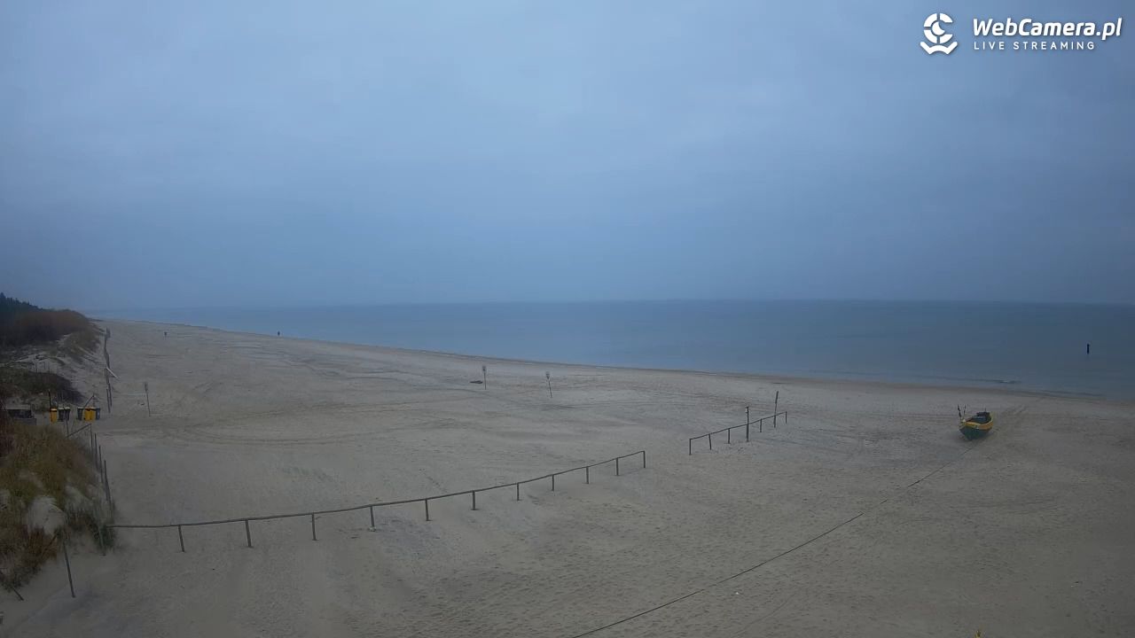 JANTAR - widok na plażę - 02 listopad 2025, 06:57
