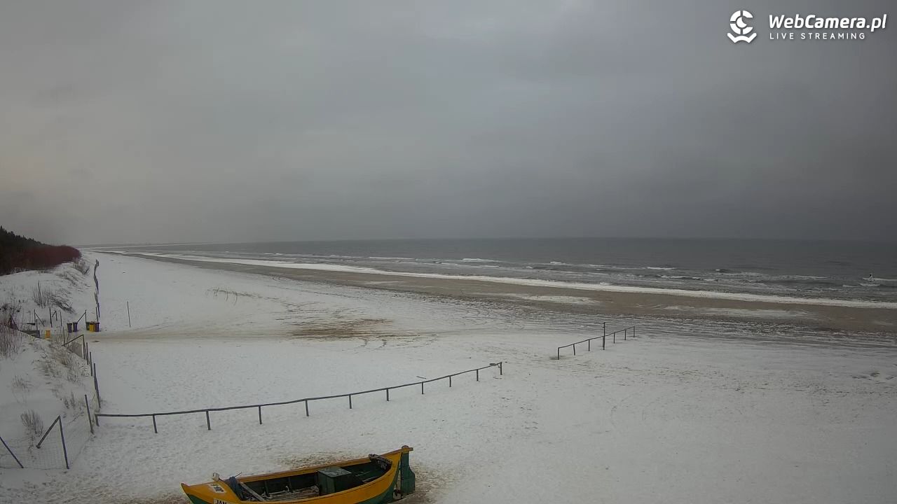 JANTAR - widok na plażę - 06 luty 2026, 08:36