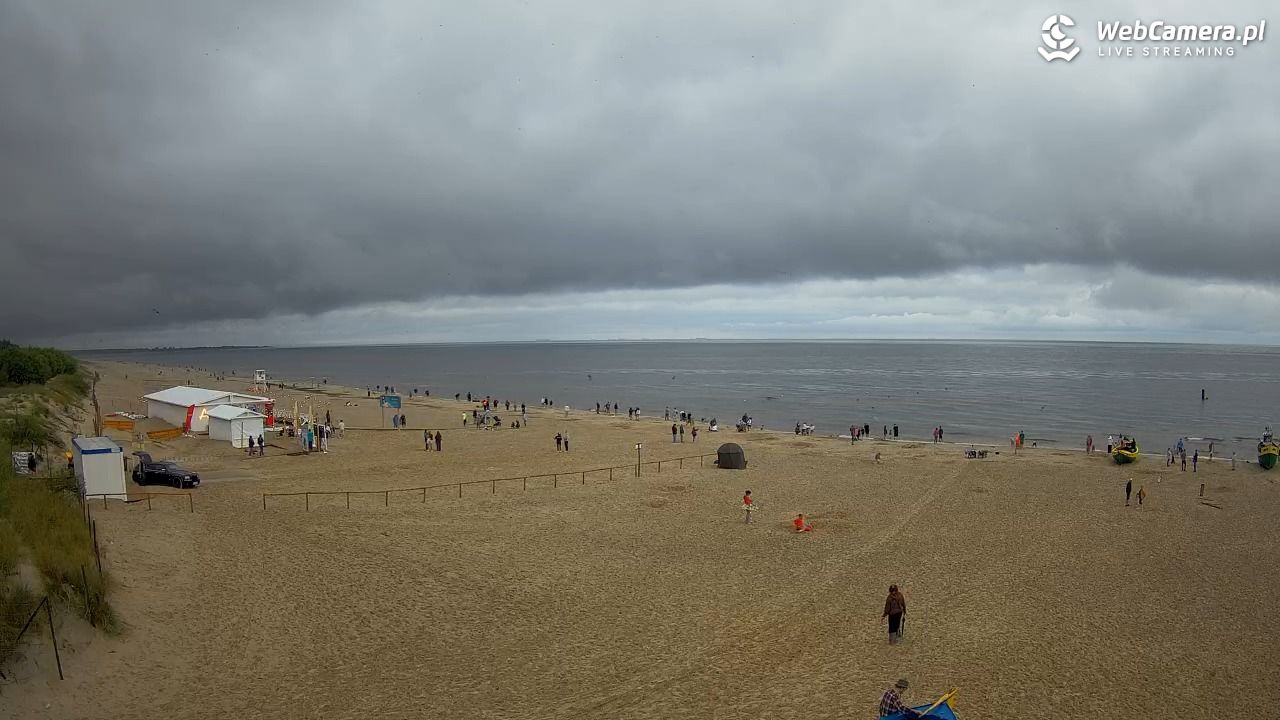 JANTAR - widok na plażę - 01 sierpień 2026, 19:34