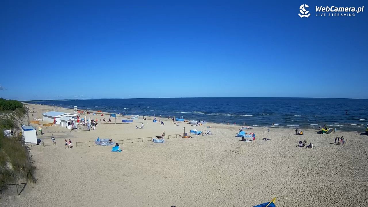 JANTAR - widok na plażę - 02 sierpień 2026, 09:28