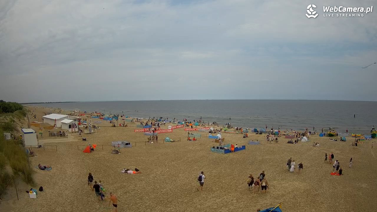 JANTAR - widok na plażę - 01 sierpień 2026, 11:29