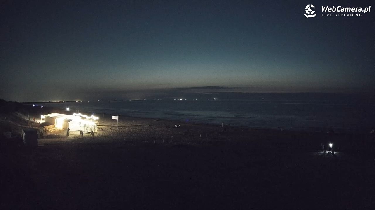 JANTAR - widok na plażę - 04 sierpień 2026, 22:07