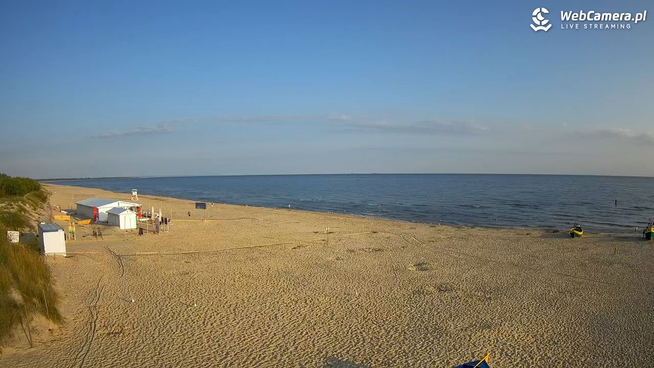 JANTAR - widok na plażę - 04 sierpień 2026, 06:30