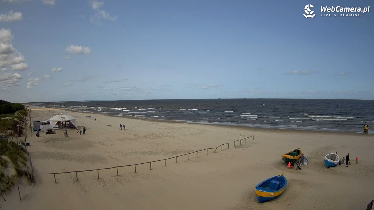 JANTAR - widok na plażę - 09 czerwiec 2025, 12:18