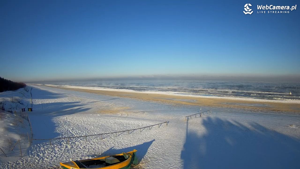 JANTAR - widok na plażę - 03 luty 2026, 09:30