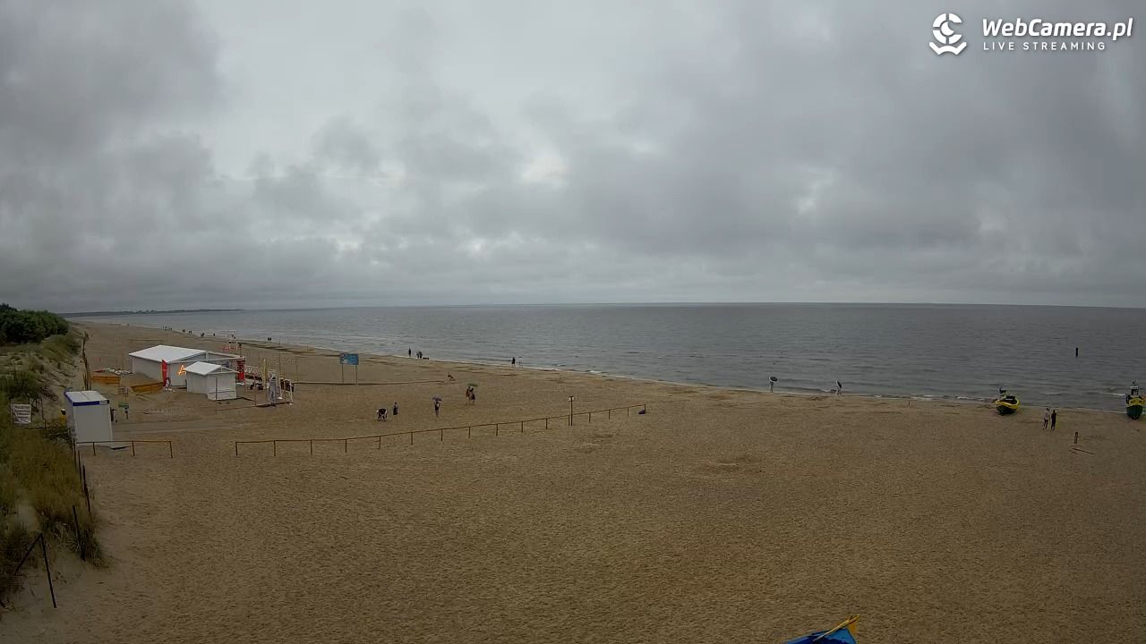 JANTAR - widok na plażę - 01 sierpień 2026, 18:14