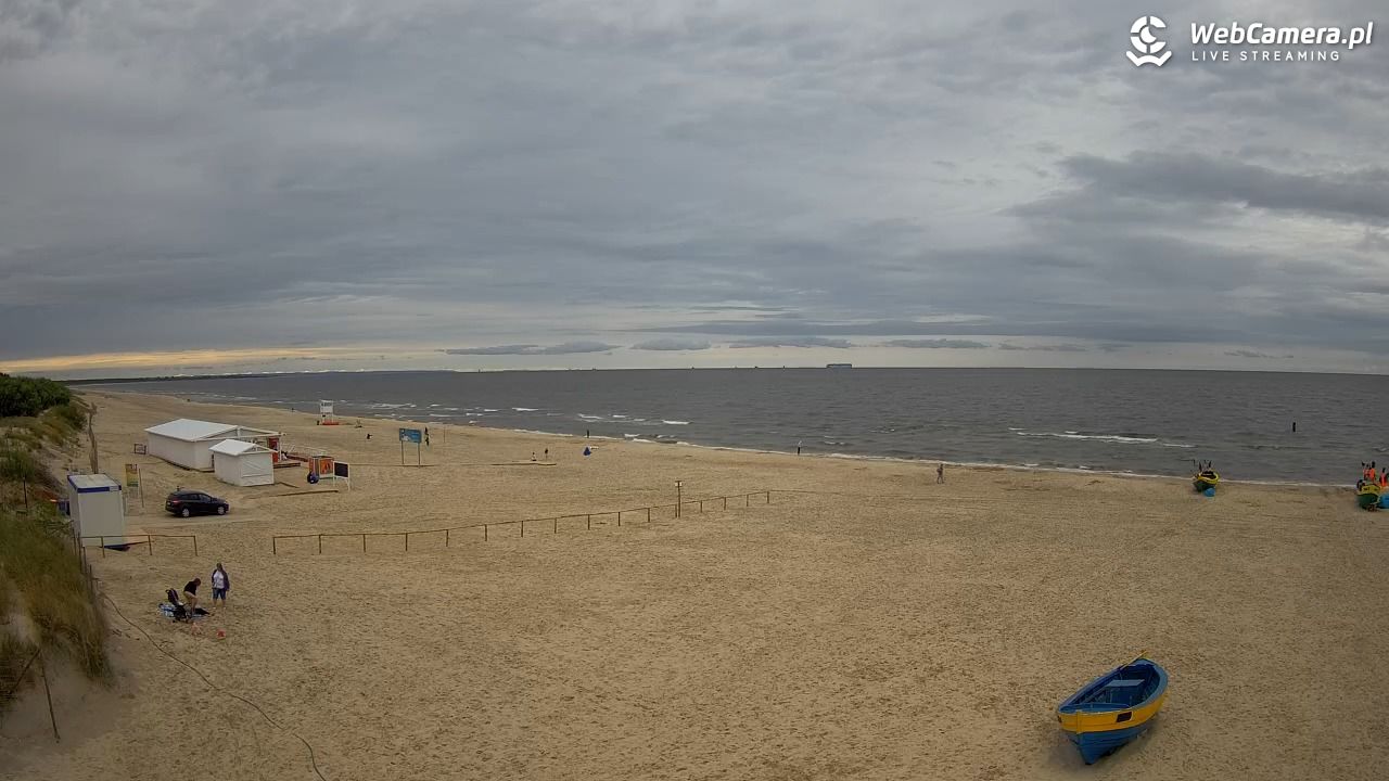 JANTAR - widok na plażę - 01 lipiec 2026, 16:58