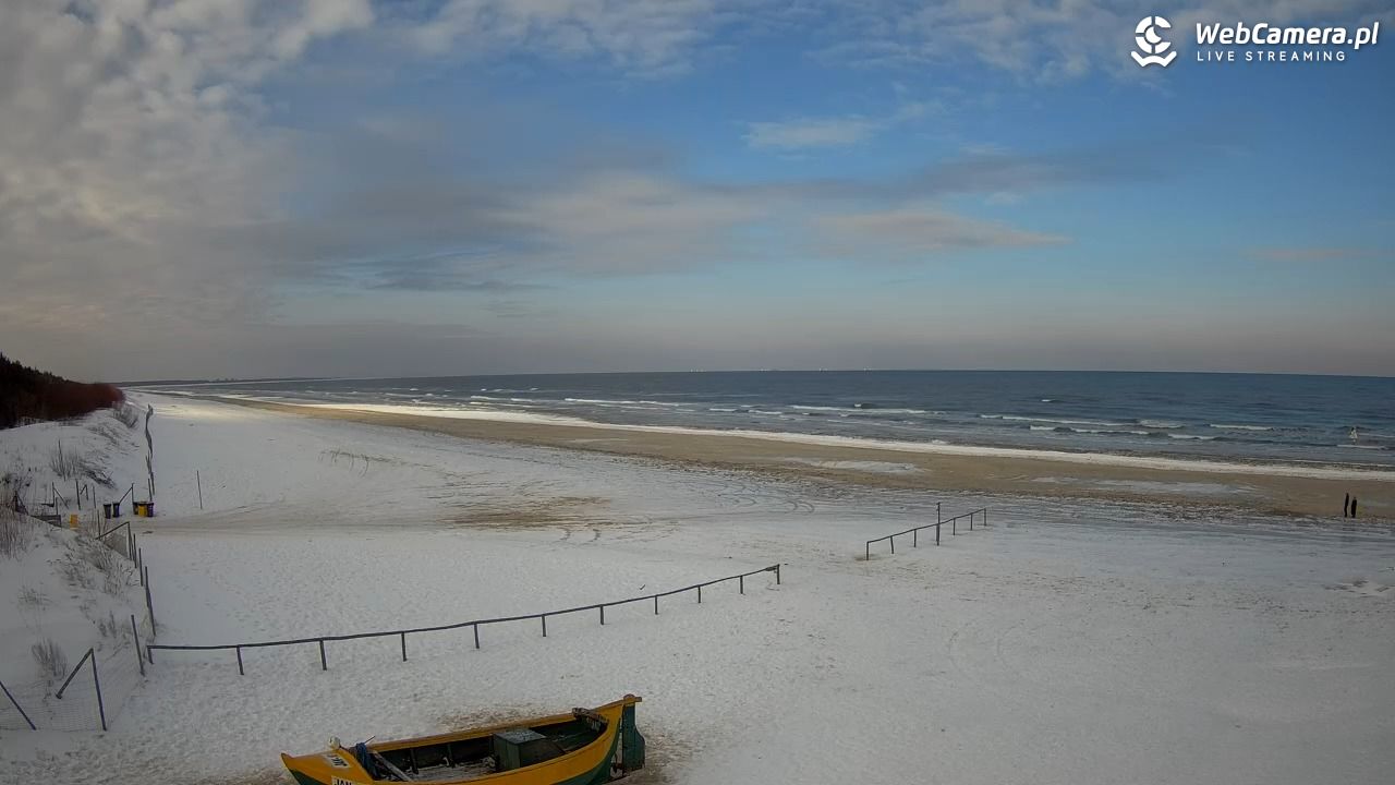 JANTAR - widok na plażę - 04 luty 2026, 12:24