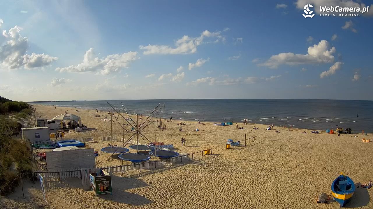 JANTAR - widok na plażę - 10 wresień 2025, 15:59