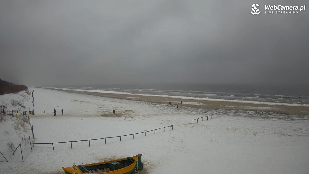 JANTAR - widok na plażę - 05 luty 2026, 11:37