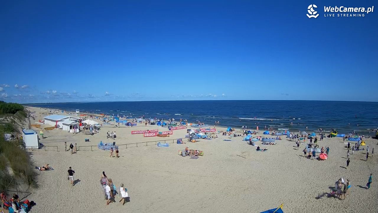 JANTAR - widok na plażę - 02 sierpień 2026, 10:14