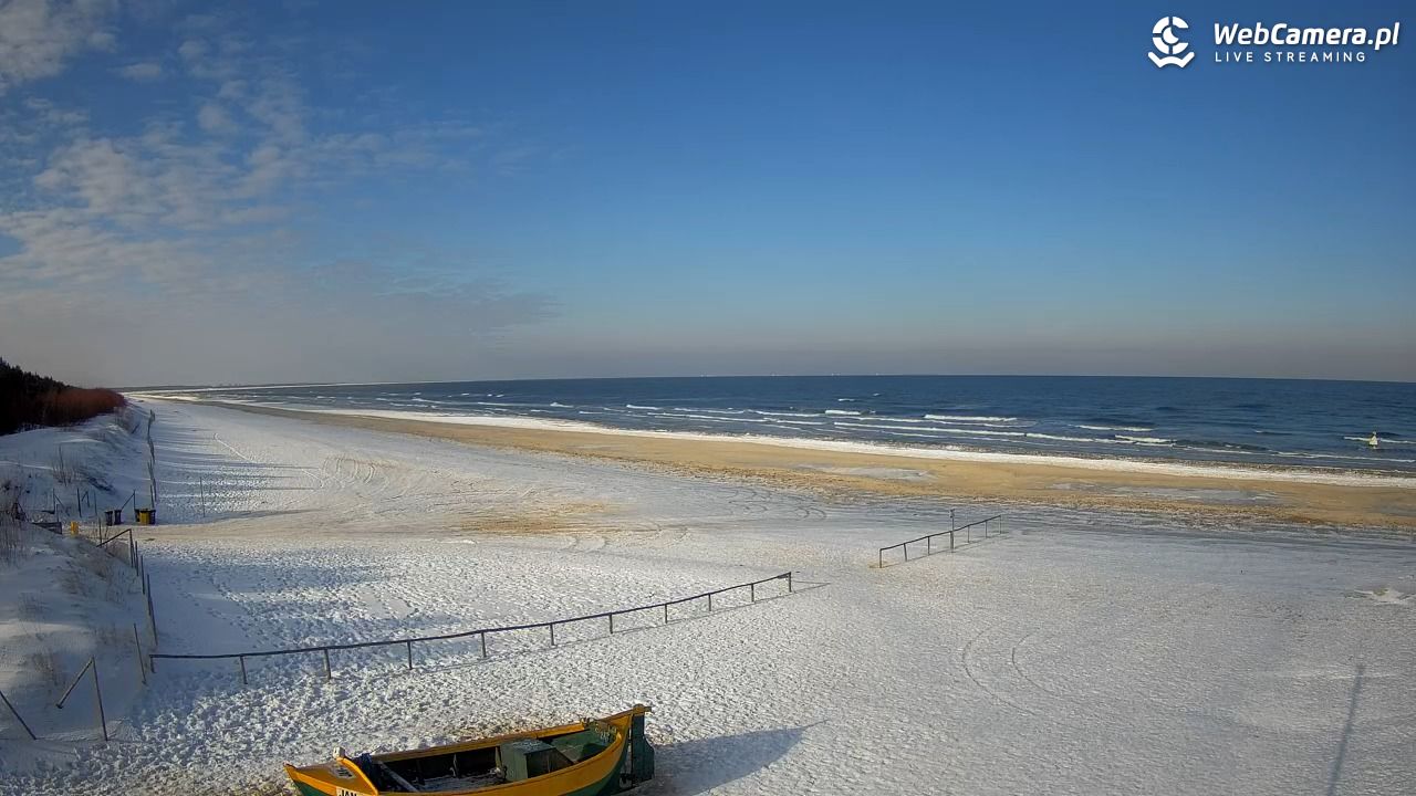 JANTAR - widok na plażę - 04 luty 2026, 11:52