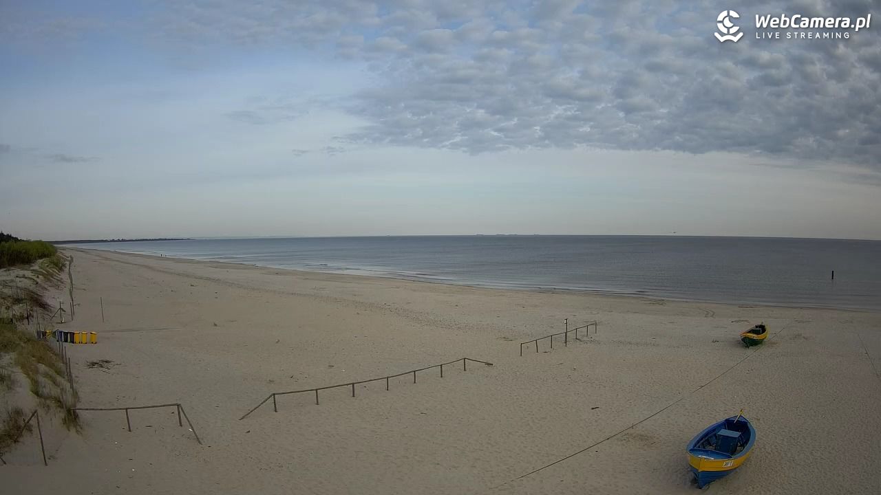 JANTAR - widok na plażę - 11 maj 2026, 07:25