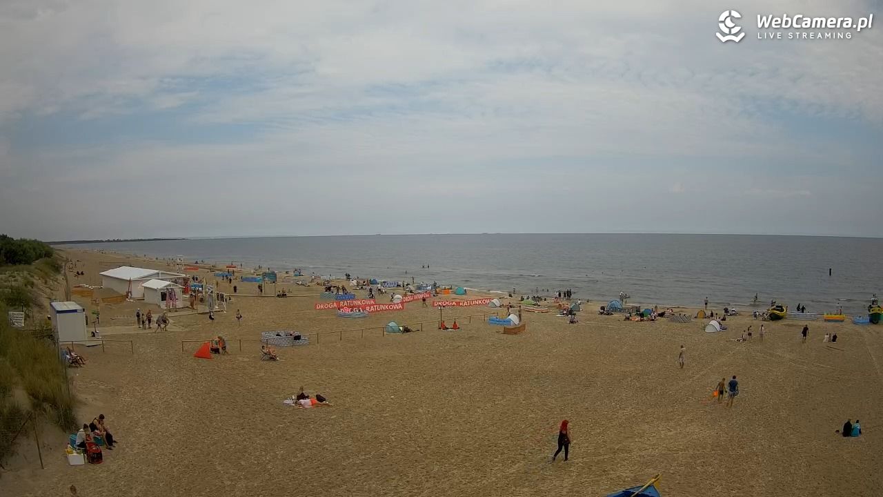 JANTAR - widok na plażę - 01 sierpień 2026, 10:48