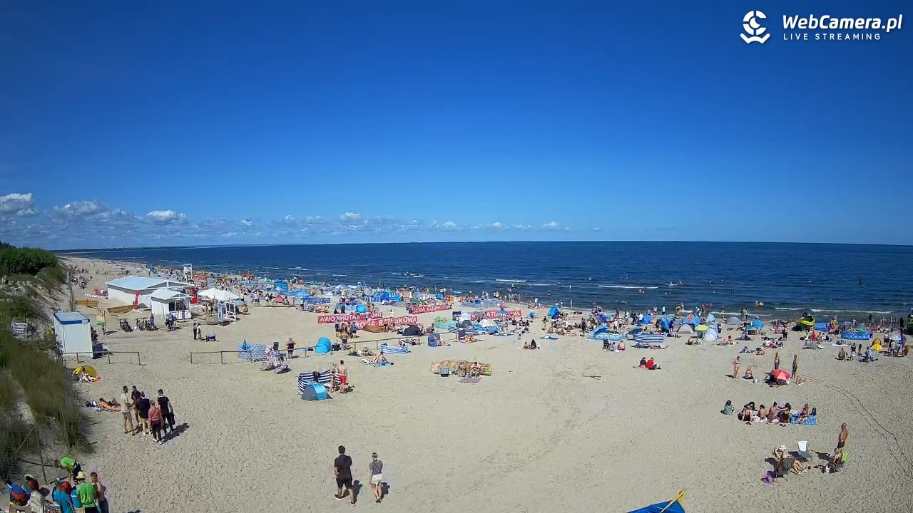 JANTAR - widok na plażę - 02 sierpień 2026, 10:50