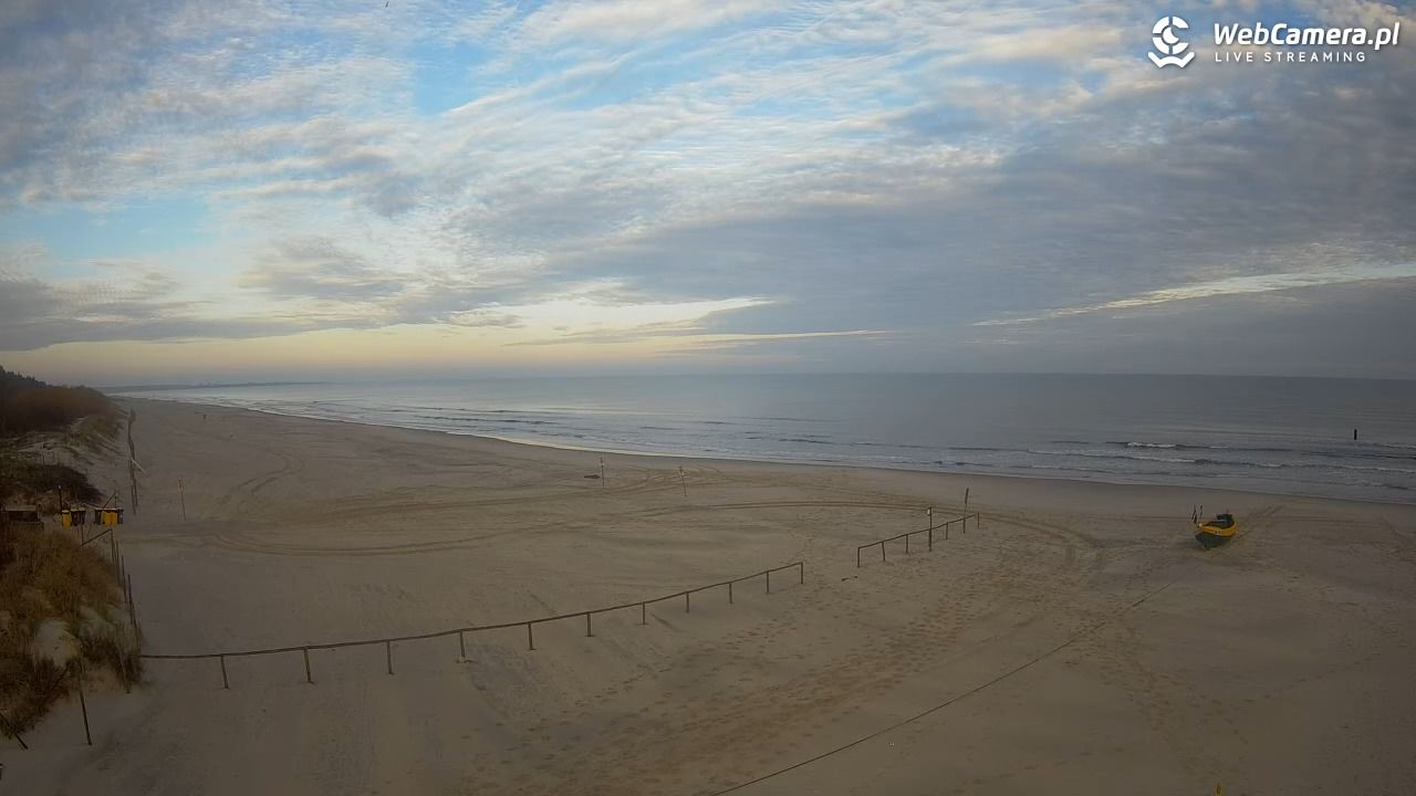 JANTAR - widok na plażę - 01 listopad 2025, 07:38