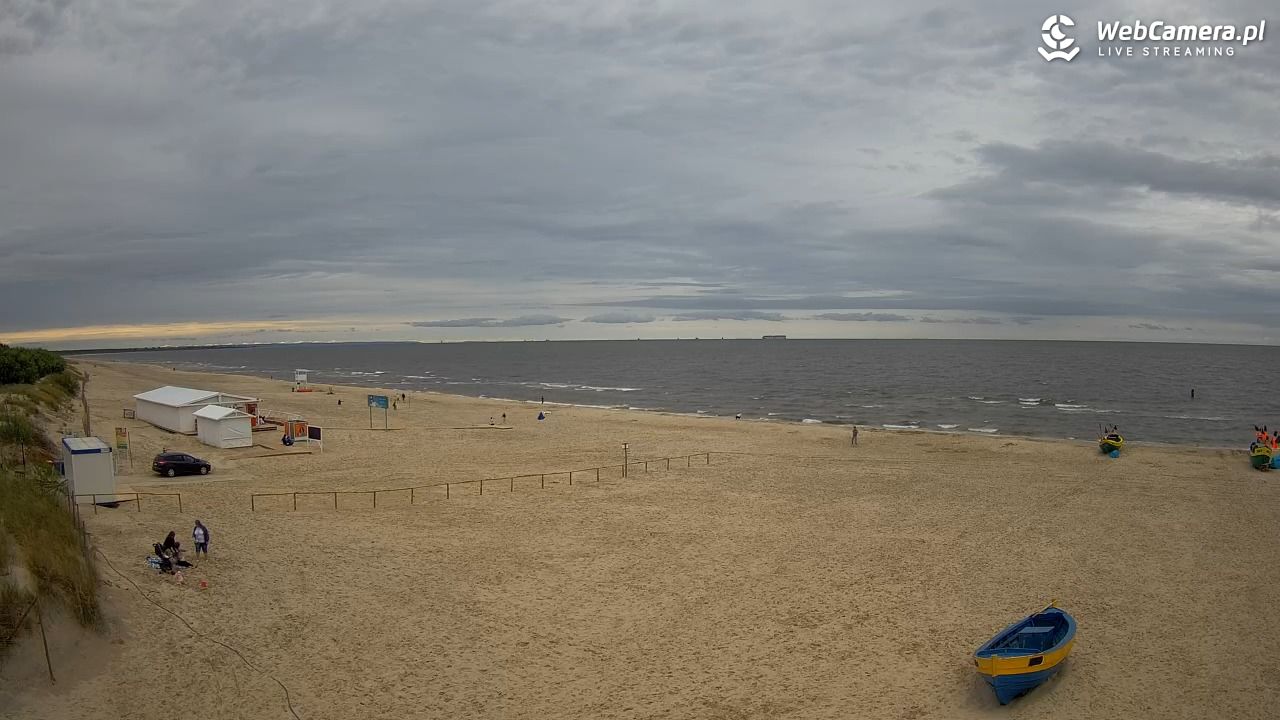 JANTAR - widok na plażę - 01 lipiec 2026, 16:58