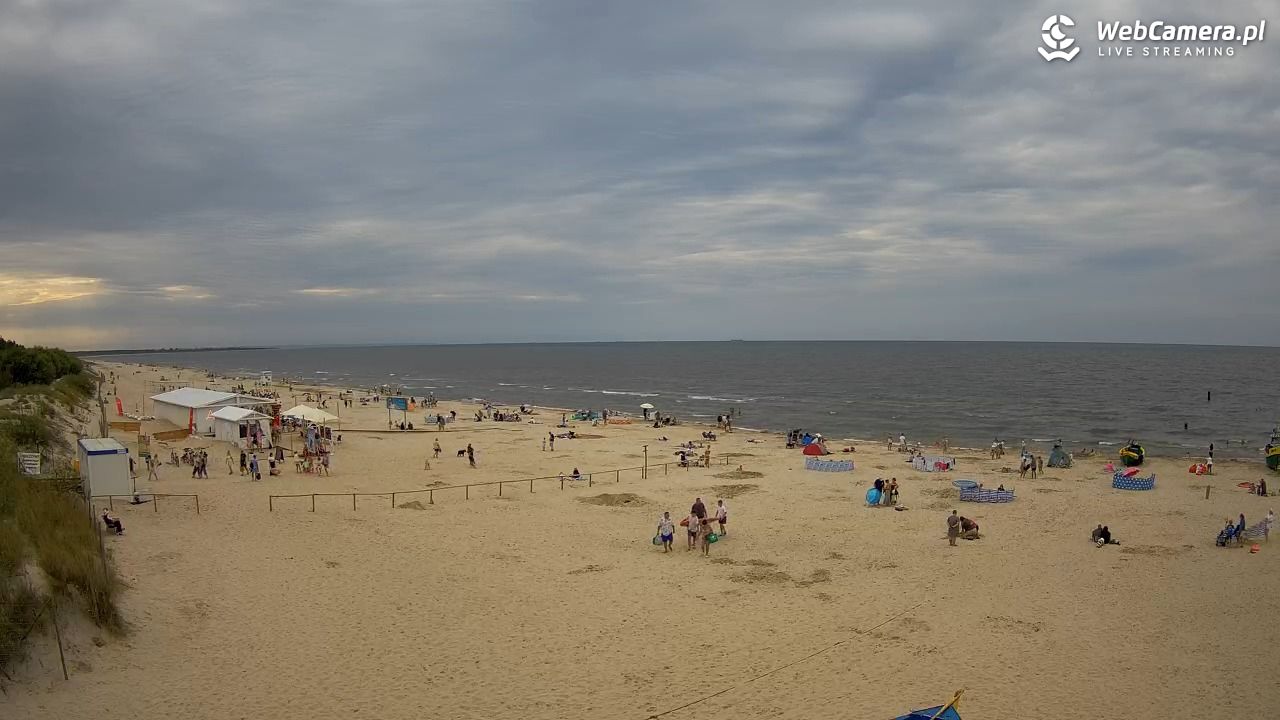 JANTAR - widok na plażę - 04 sierpień 2026, 17:14