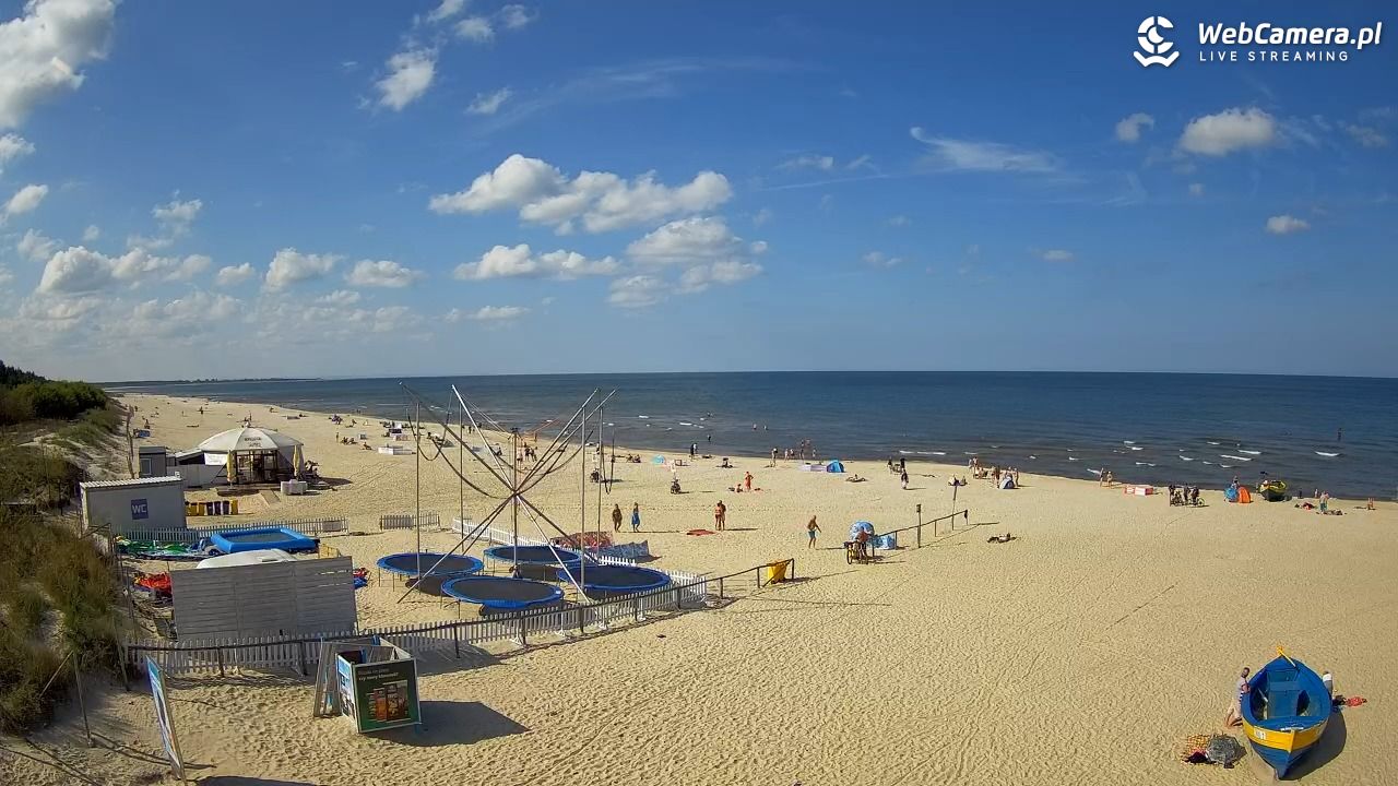 JANTAR - widok na plażę - 10 wresień 2025, 14:09