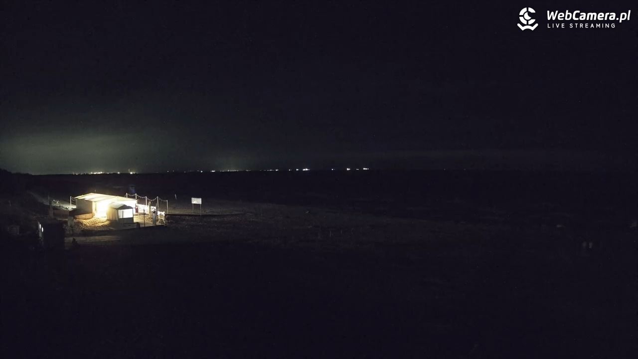 JANTAR - widok na plażę - 03 sierpień 2026, 22:41