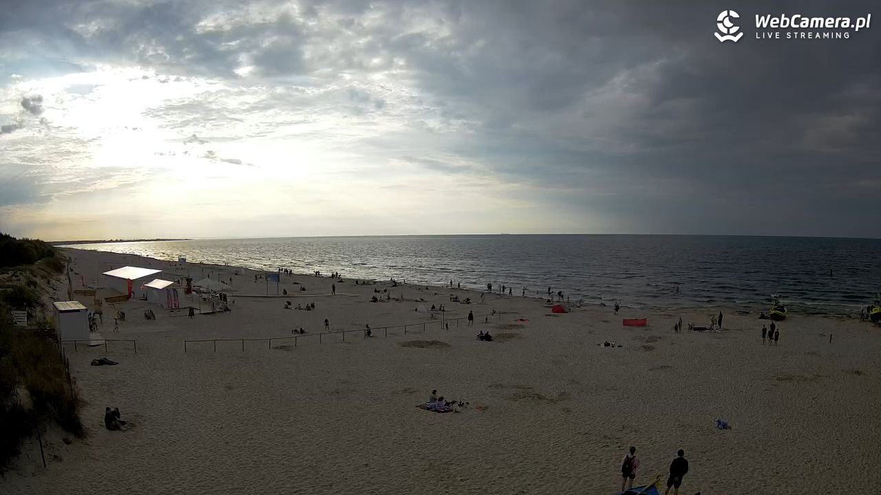 JANTAR - widok na plażę - 04 sierpień 2026, 18:56