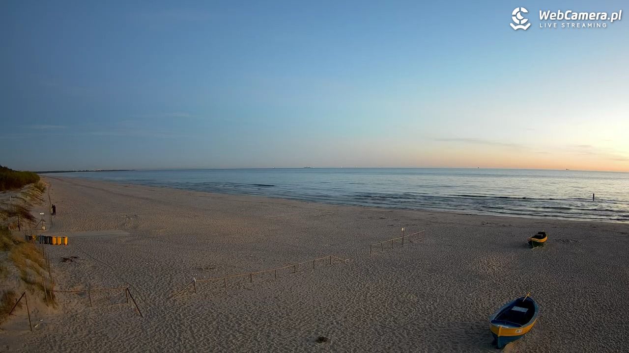 JANTAR - widok na plażę - 10 maj 2026, 04:20