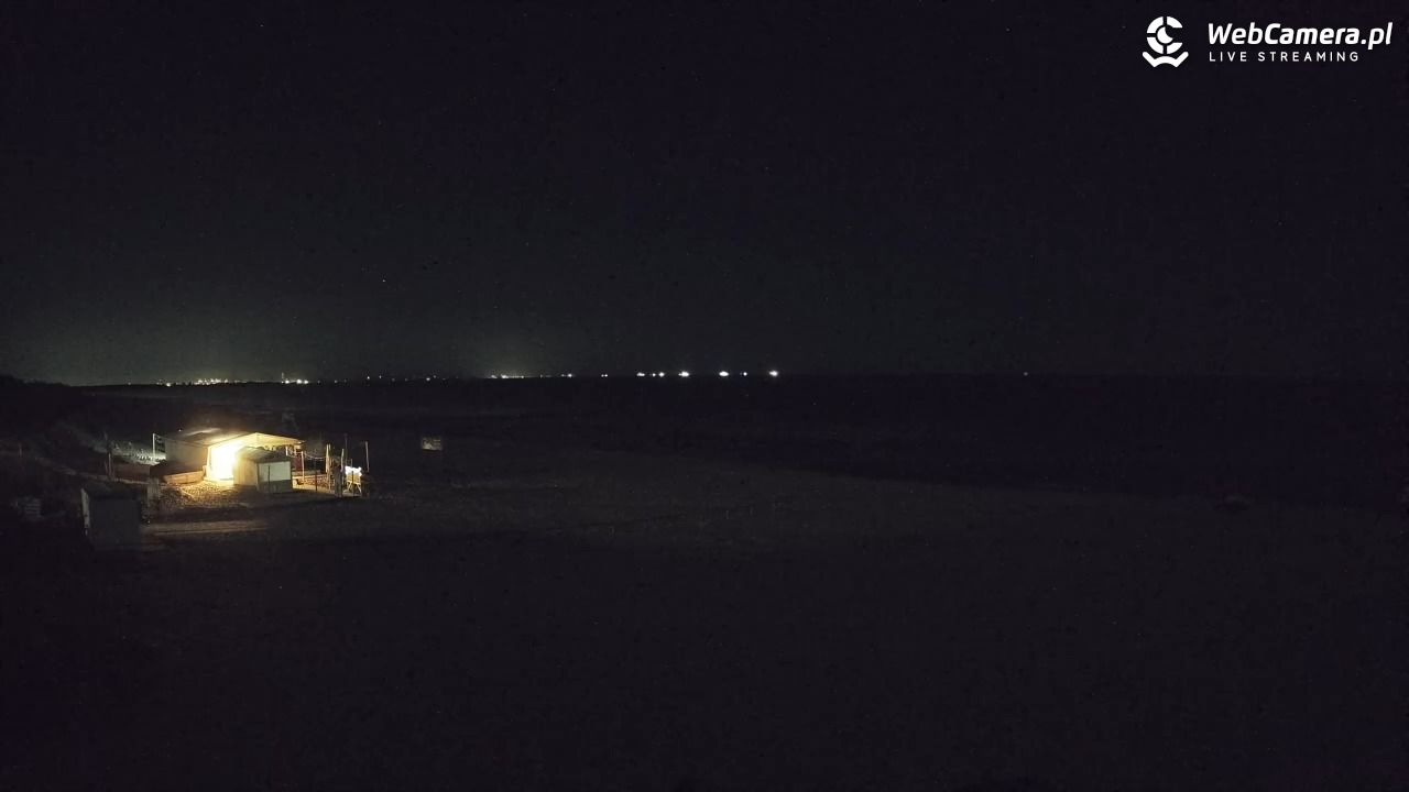 JANTAR - widok na plażę - 03 sierpień 2026, 01:22