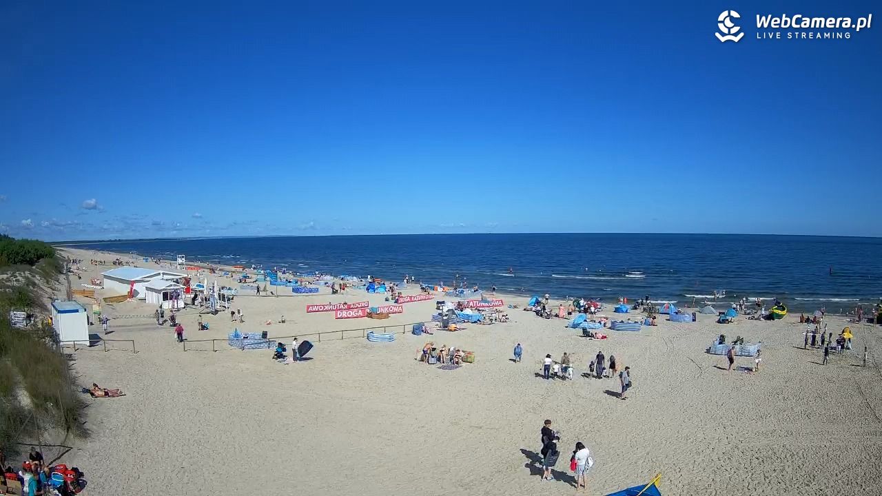 JANTAR - widok na plażę - 02 sierpień 2026, 10:02
