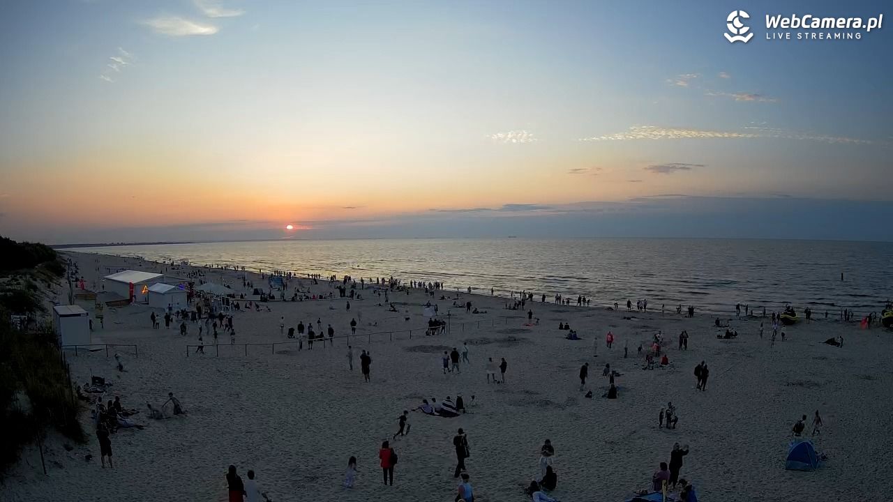 JANTAR - widok na plażę - 04 sierpień 2026, 20:26