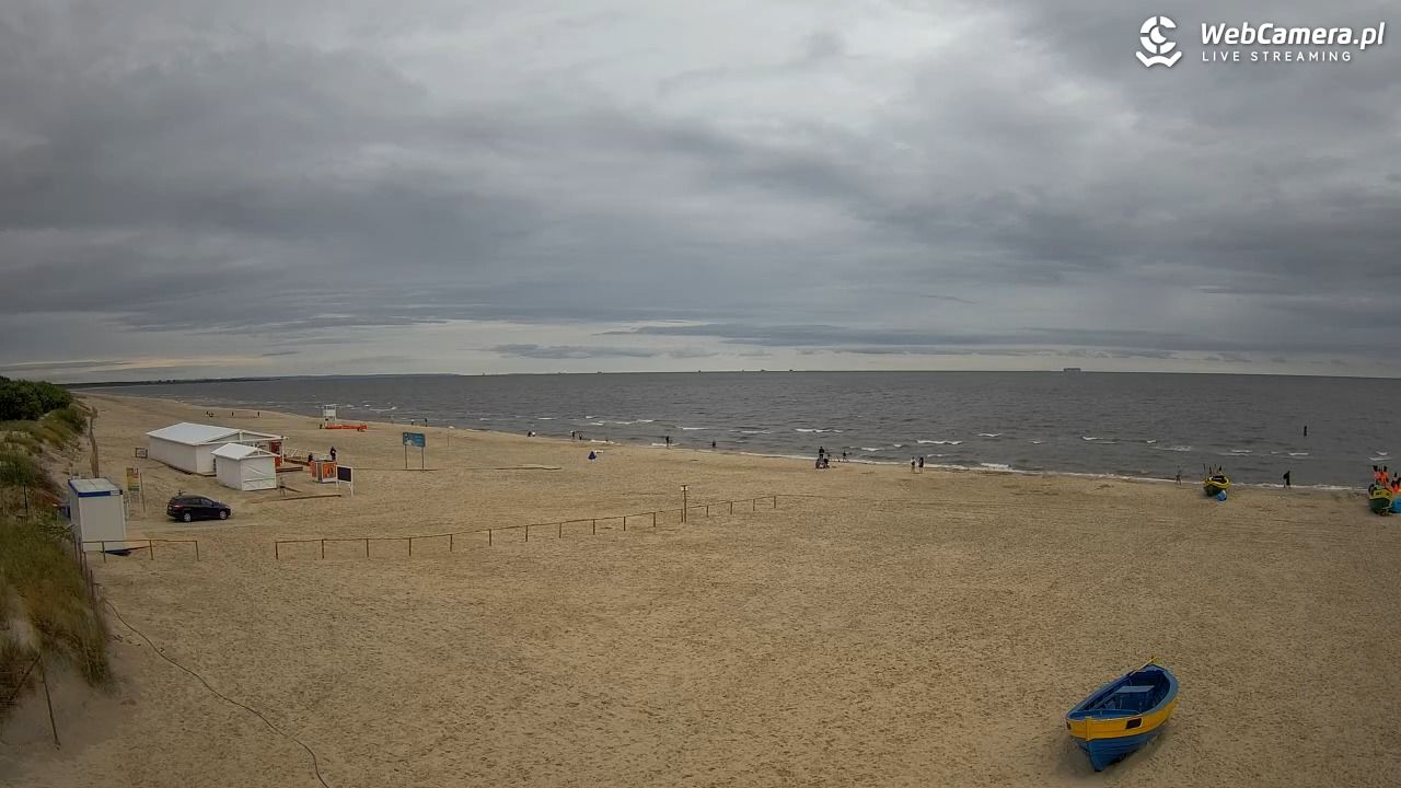 JANTAR - widok na plażę - 01 lipiec 2026, 16:40