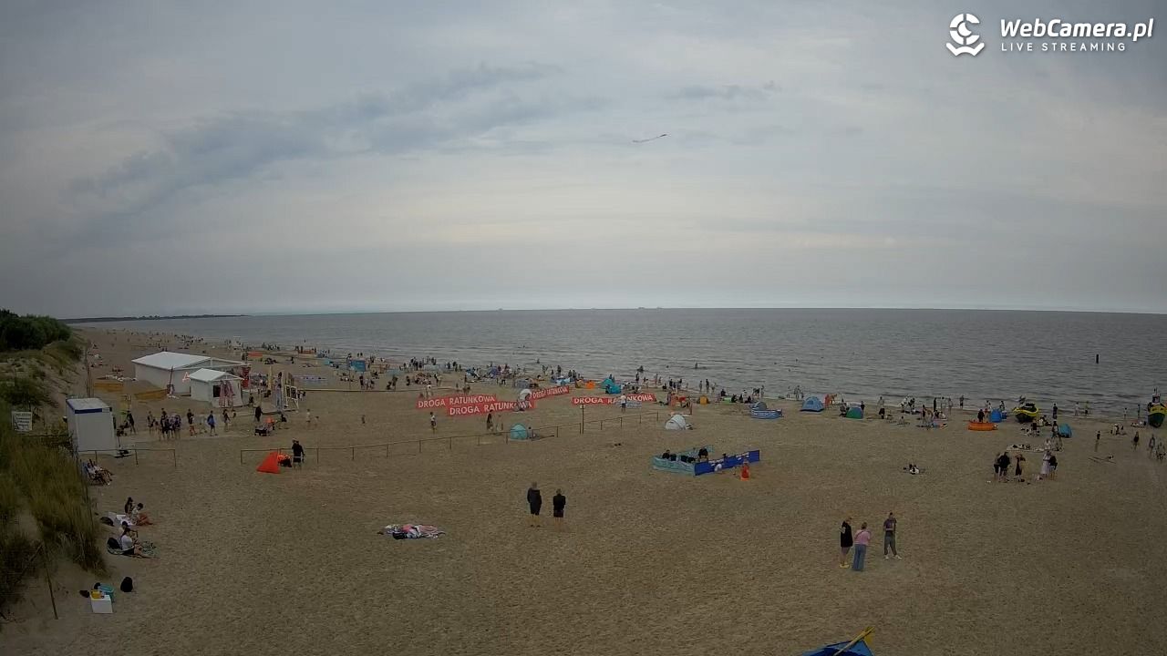 JANTAR - widok na plażę - 01 sierpień 2026, 12:25