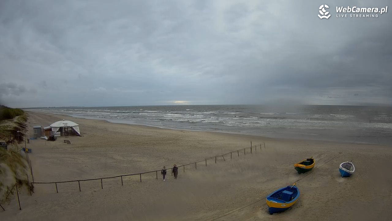 JANTAR - widok na plażę - 17 maj 2025, 18:34