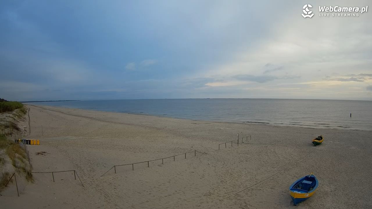 JANTAR - widok na plażę - 13 maj 2026, 05:20