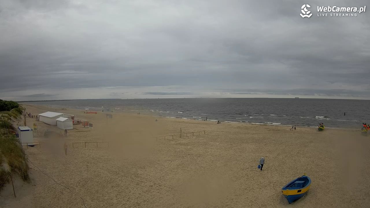JANTAR - widok na plażę - 01 lipiec 2026, 16:25