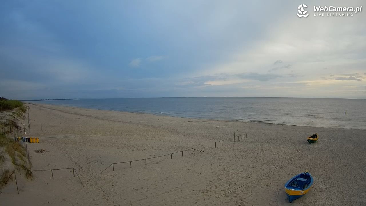 JANTAR - widok na plażę - 13 maj 2026, 05:21