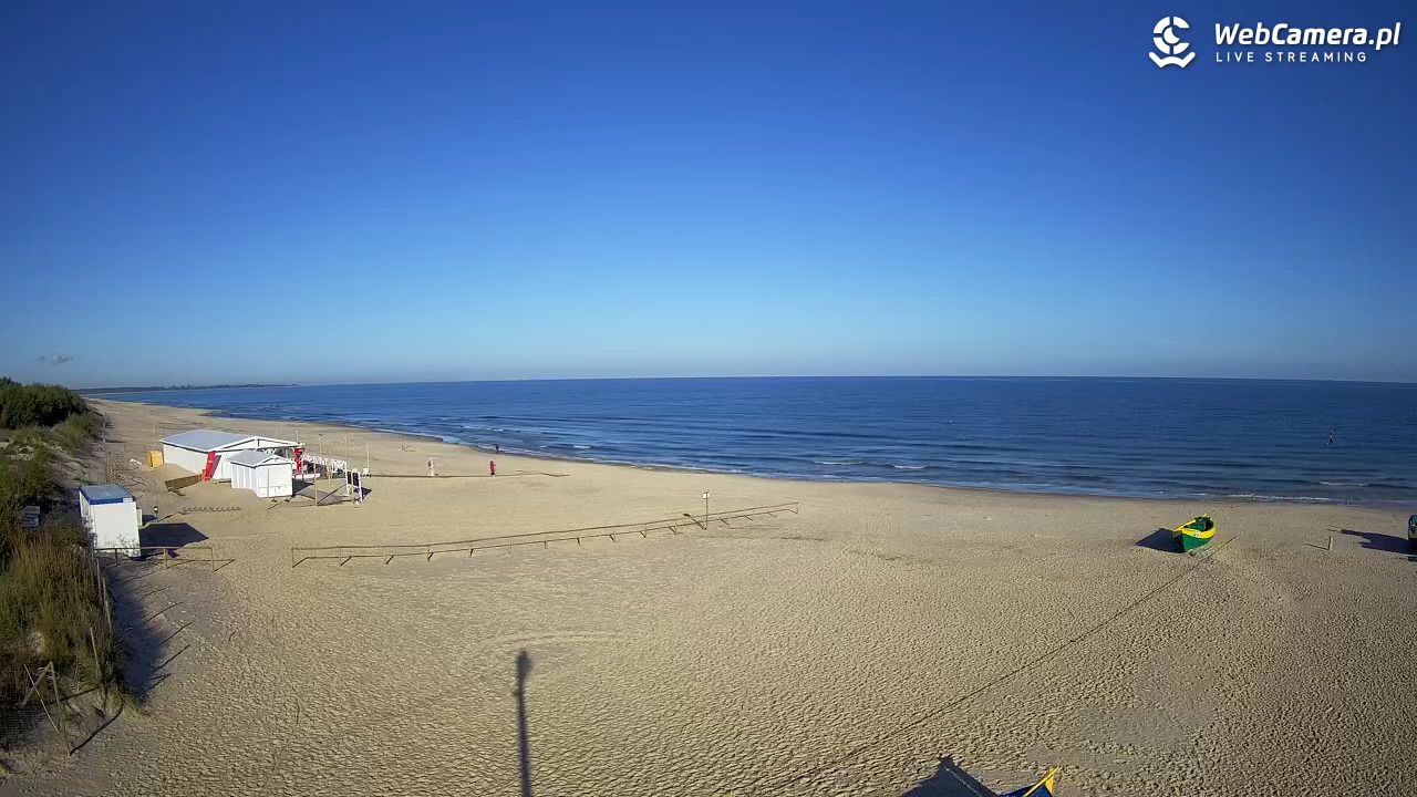 JANTAR - widok na plażę - 27 wresień 2026, 09:04