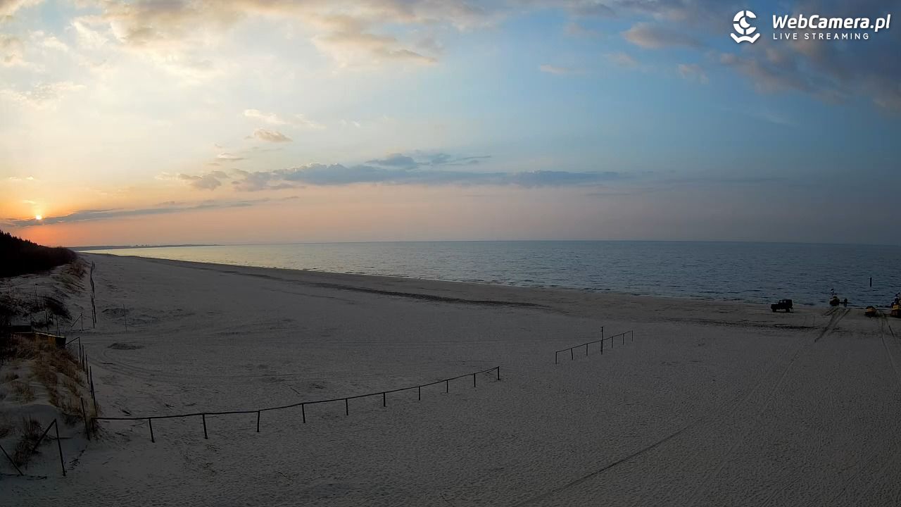 JANTAR - widok na plażę - 23 marzec 2026, 17:39