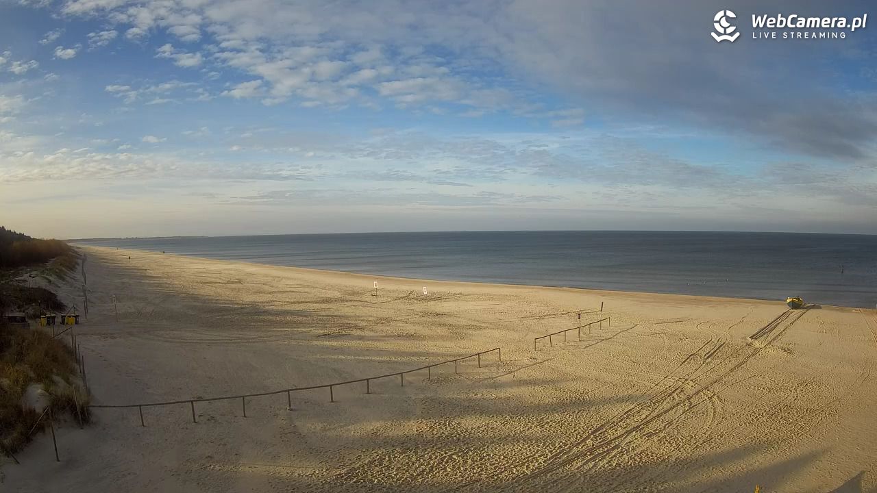 JANTAR - widok na plażę - 04 listopad 2025, 13:40