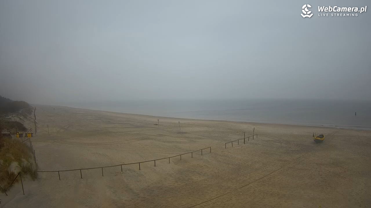 JANTAR - widok na plażę - 02 listopad 2025, 08:27