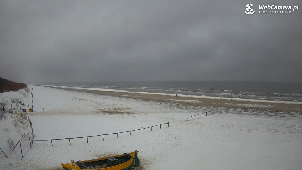JANTAR - widok na plażę - 05 luty 2026, 11:56