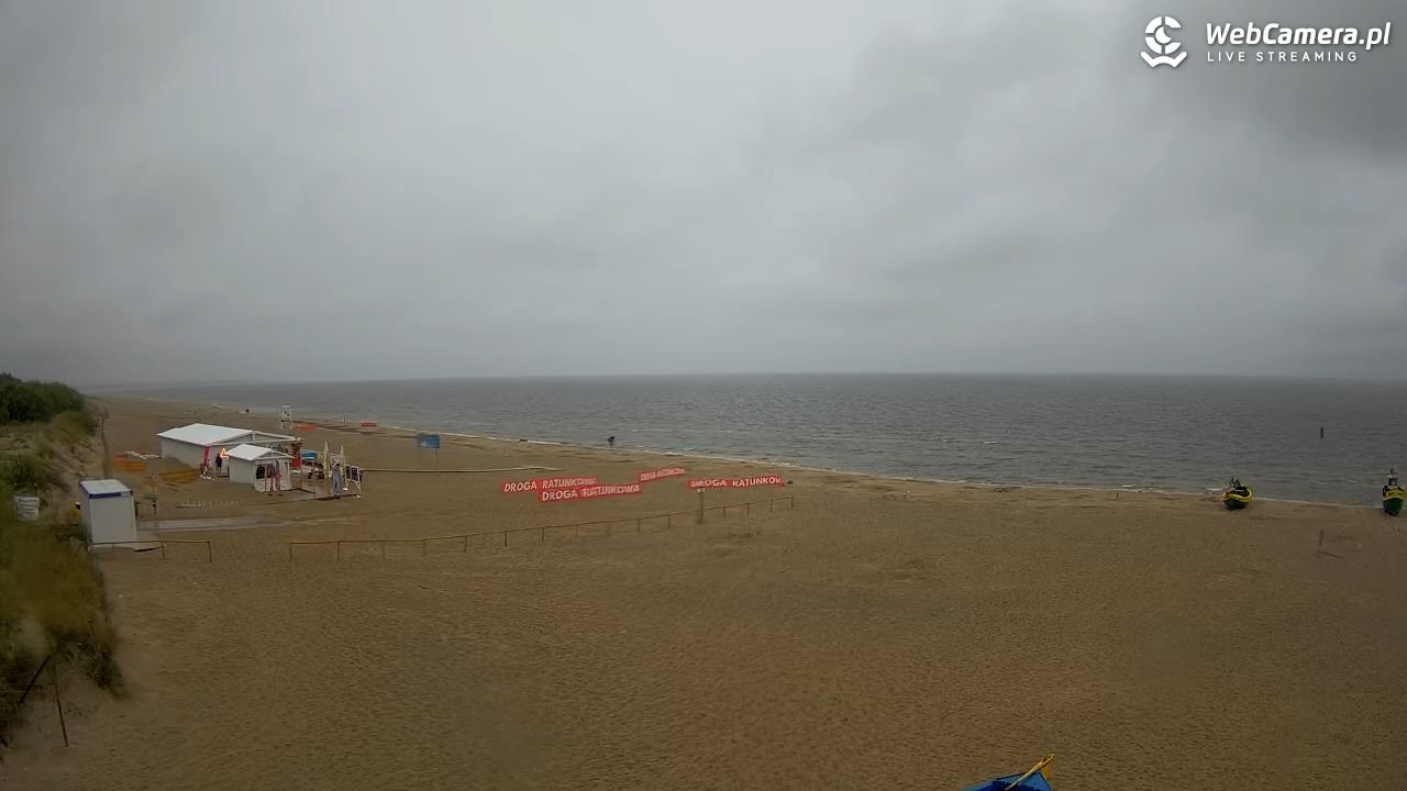 JANTAR - widok na plażę - 01 sierpień 2026, 14:10